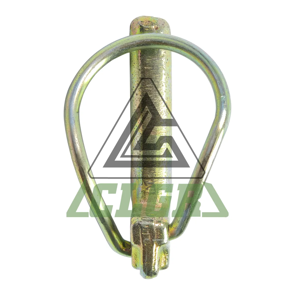 CLGR® Linch Pins Zinc Plated Pear Shape Tractor Trailer Linchpins 